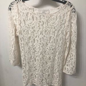LOFT Ann Taylor Lace Blouse
